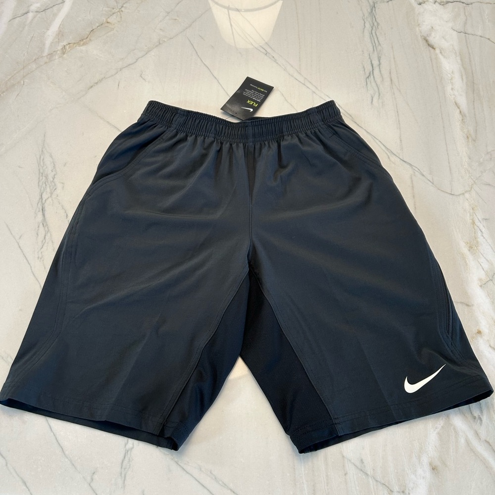Nike Men's Dark Blue Athletic Shorts